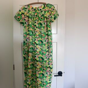 Homemade bright dress